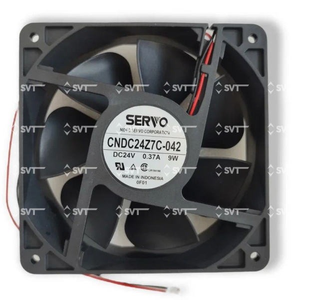 Вентилятор частотного преобразователя. SERVO CNDC24Z7C-042. 120х120мм.
