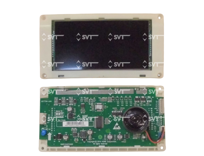 Плата с LCD лифта KONE. STNLCD_H_5.7