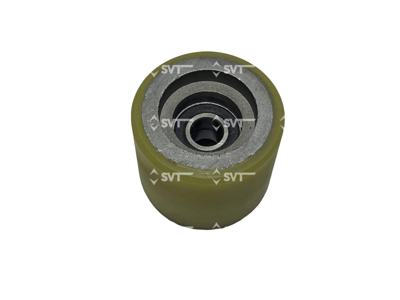 Ролик направляющий поручня эскалатора Sigma. D70 B60 C15. подшипник 6202. Обрезиненный
