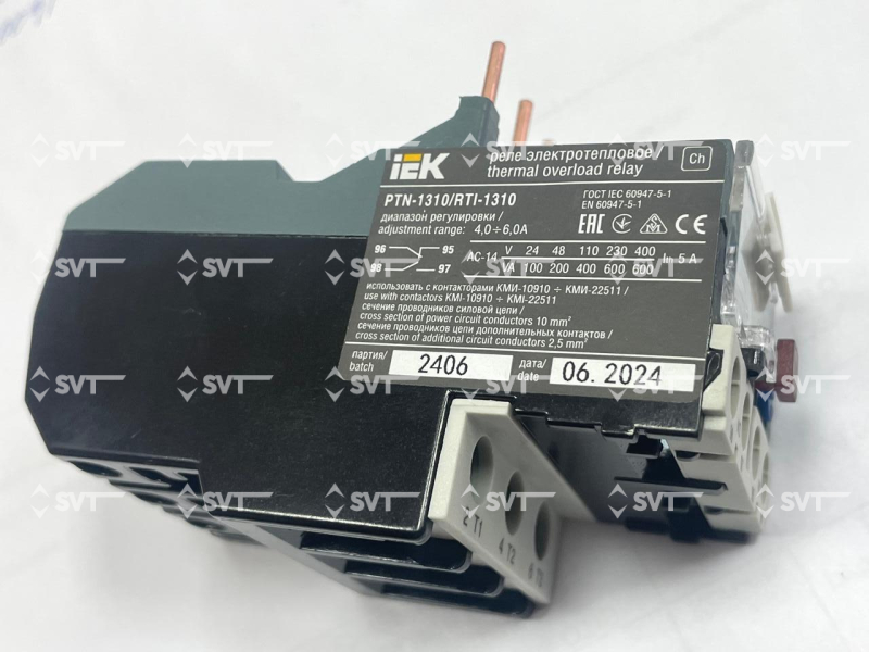 Реле РТИ-1310 электротепловое 4-6А IEK