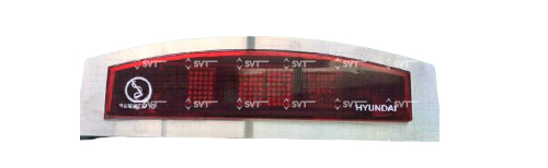 Табло 1 этажа для лифта Hyundai в сборе с платой HPID-CAN V3.1 (262C219)