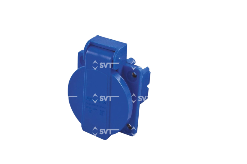 Розетка 220V с крышкой. РП10-3