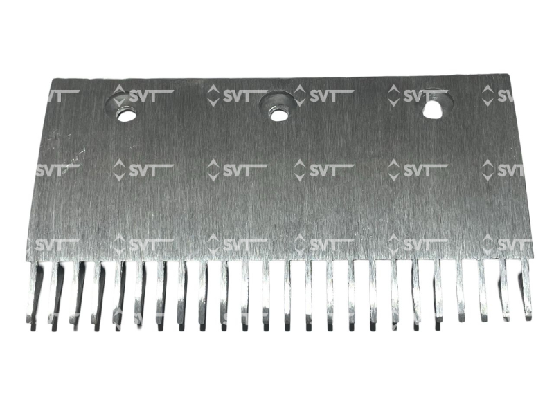 Гребенка эскалатора Thyssen 203x118 mm, 24 зуба. 3 отверстия