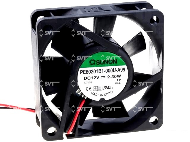 Вентилятор частотного преобразователя. PE60382B2-Q00U-AA9. 24VDC 10,3W