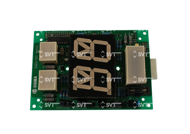 Плата индикации EISEG-207 rev 1.2 лифта Sigma