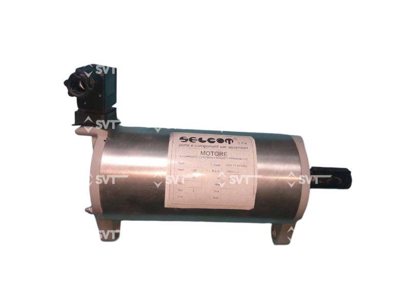 Мотор привода дверей для лифта Sigma. Selcom 21.75/T070
